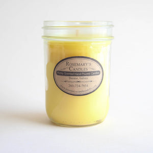Lemon Mason Jar Candle