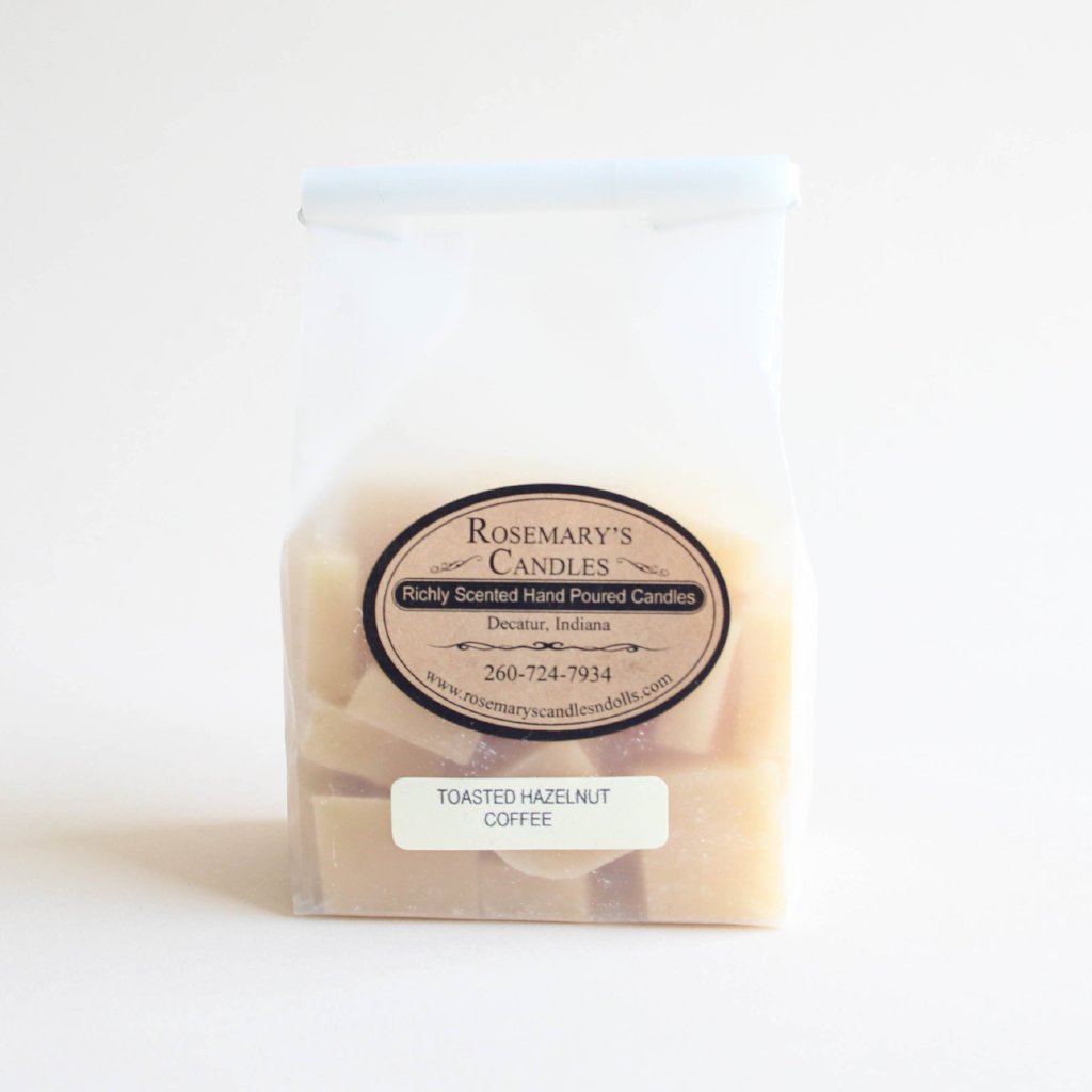 Toasted Hazelnut Coffee Wax Melts, 8 oz – Rosemary's Candles & Crafts